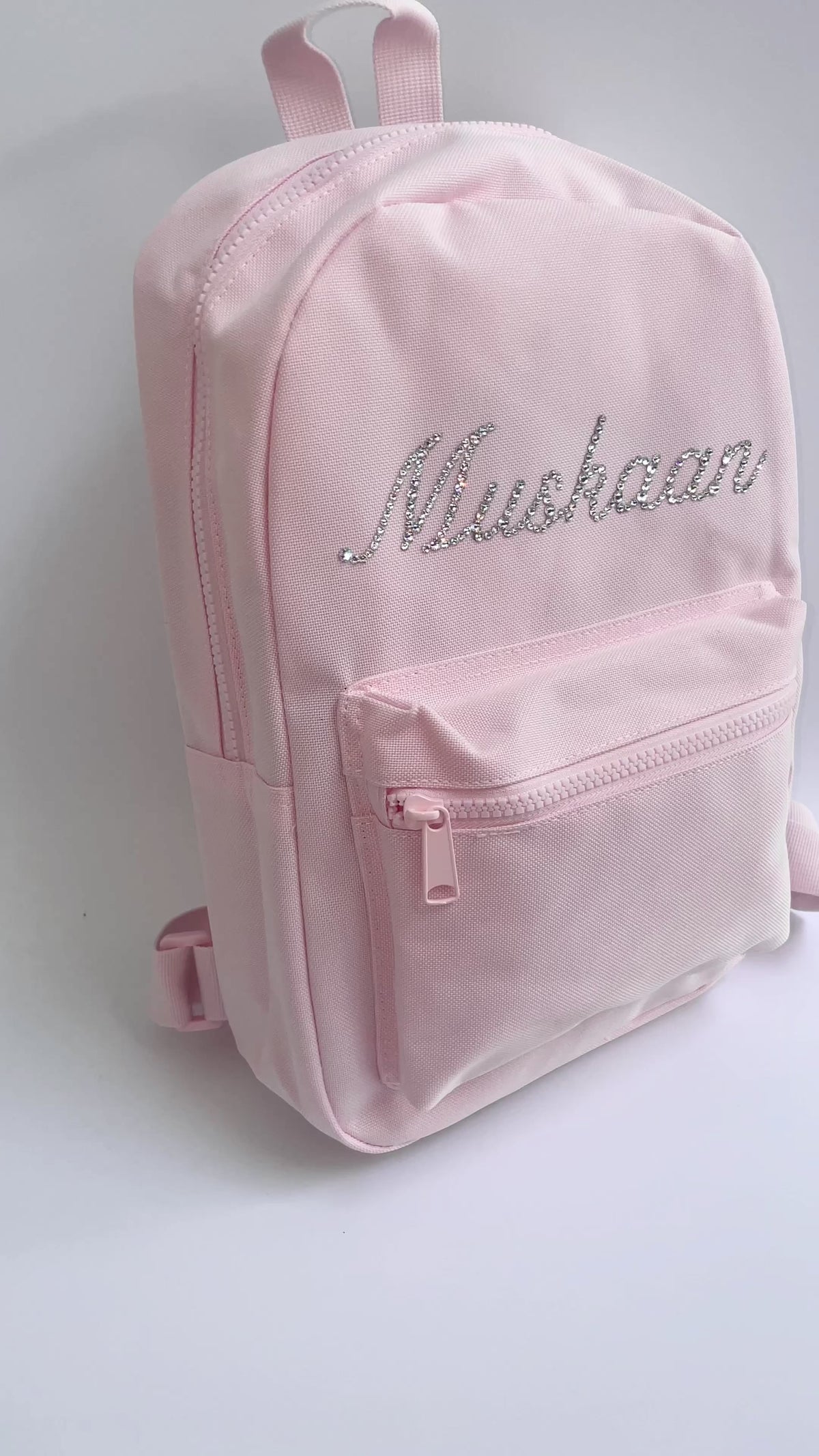 Baby pink cheap mini backpack