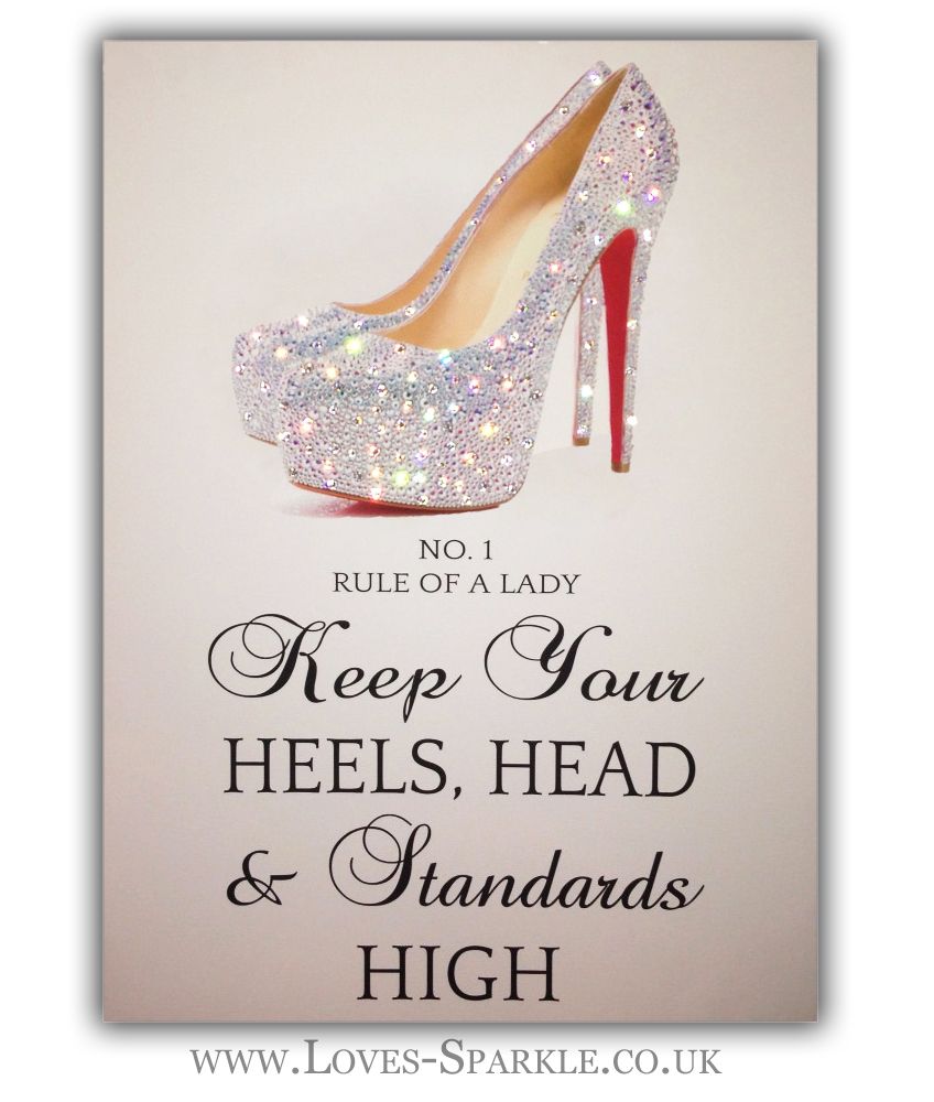 RULE OF A LADY CRYSTAL CANVAS
